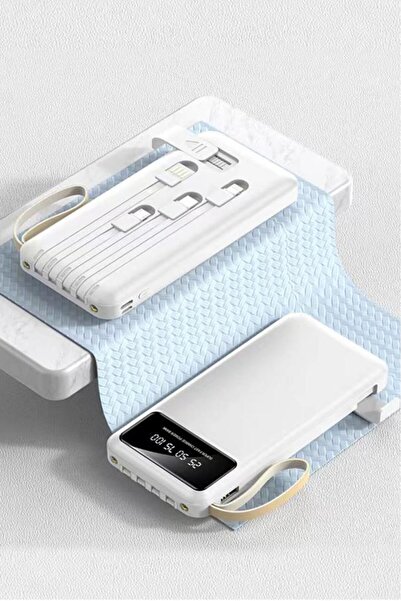 Torima TRM-1011 Beyaz 4 Çıkışlı 10.000 Mah Powerbank