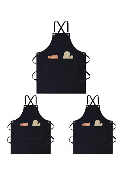 KURUMSAL AMBALAJ 3 ADET CEPLİ MUTFAK ÖNLÜĞÜ –MASTERCHEF ÖNLÜĞÜ - AŞÇI ÖNLÜĞÜ ...