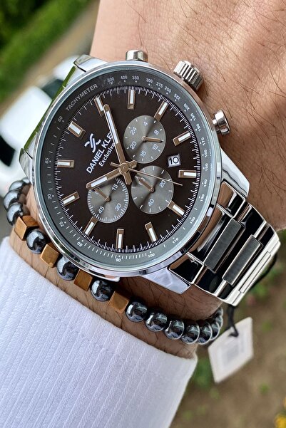 Daniel Klein Yeni Sezon Paslanmaz Çelik Kordon Erkek Kol Saati 3 Atm Su Geçir...