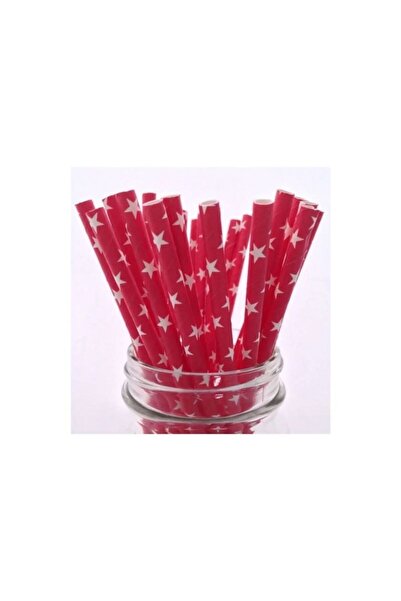 DODO PACK KAĞIT PİPET YILDIZ DESENLİ 25 ADET