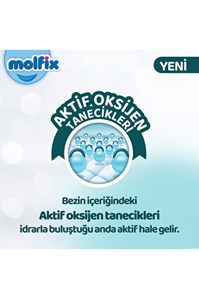 Molfix Premium Aylık Fırsat Paketi 6 Beden 102 Adet