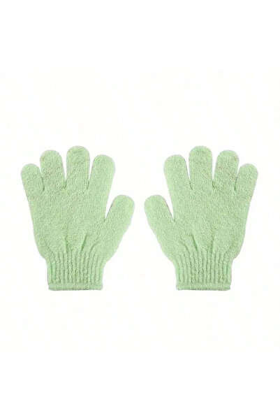 Choice قفازات استحمام تقشير قابلة للعكس، قطعتان/6 قطع/12 قطعة، باللون الأخضر،...