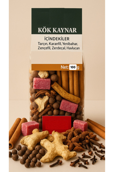 TanlaBaba Kök Kaynar Bitki Çayı 100 gr Bitkisel Çay