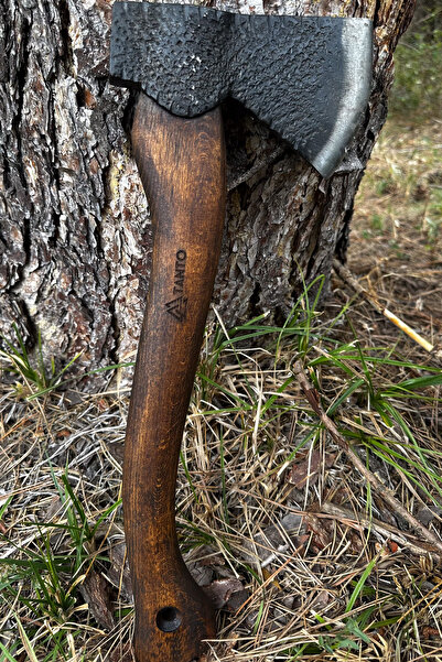 Tantobushcraft El Yapımı Balta Huginn X – Dayanıklı Çelik Kafa ve Gürgen Sap ...