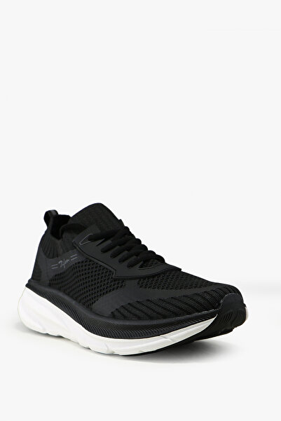 Tiglon Neon Black Men's Sports Shoes