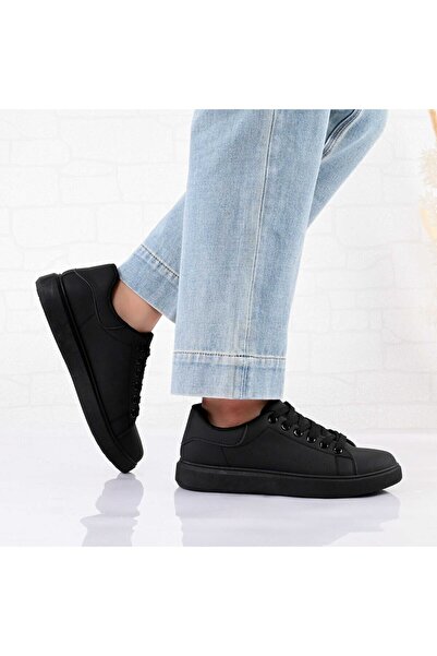 Tmall Pantofi Sport De Dama,Din Piele Ecologica,D1451,Negru