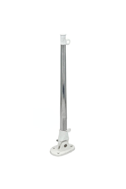 SomayStore Tekne Katlanır Bayrak Direği Alüminyum 33cm ,25cm'ye Kadar Bayrak ...