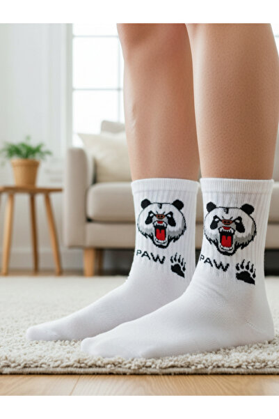 AKSU ÇORAP جوارب رياضية للتنس مكتوبة على شكل مخلب الباندا