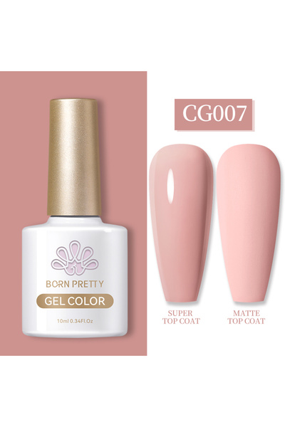 Born Pretty Silky White Serisi 130 Renk Kalıcı Oje (CG007)