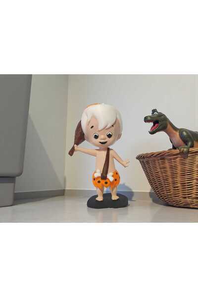 EFSeR ATÖLYE تمثال ديكور من العصر الحجري بطول 12 سم