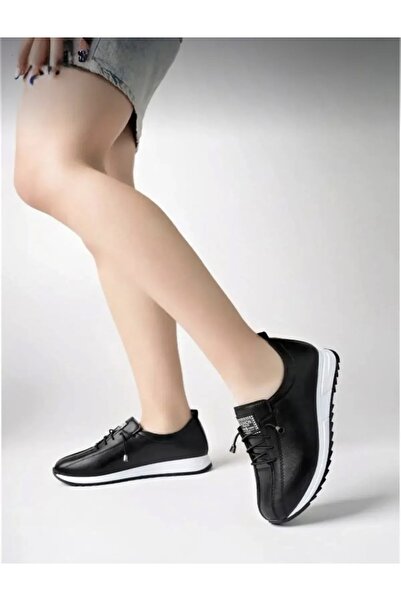 SWORD CLOTHİNG Pantofi sport casual din in negru Unisex Femei Barbati