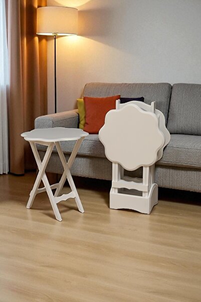 cemaks home Papatya çanta zigon sehpa takımı