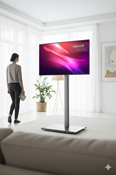 Cletech Lcd Tv/monitör Standı Sehpası 32"-65"