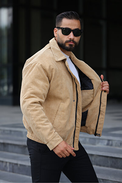 BASEL.CO UNISEX Velvet Ανοιξιάτικο Vinatage Oversize Μπουφάν