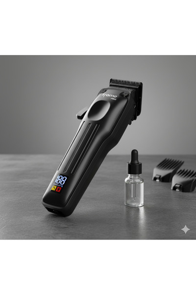 Krome Pro- Trimmer for Hair & Beard with High Quality Ceramic Blade