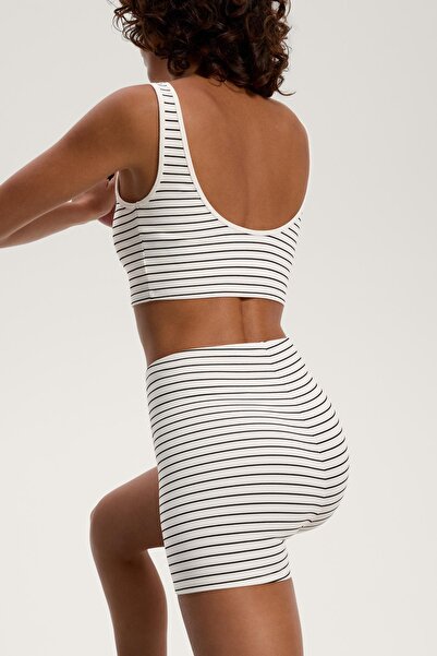 Oysho Evermove 8 cm yüksek bel çizgili Hot pant