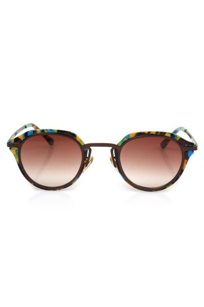 Angel Eyes Brown Glass Patterned Framed Women's Sunglasses Ae2049c75