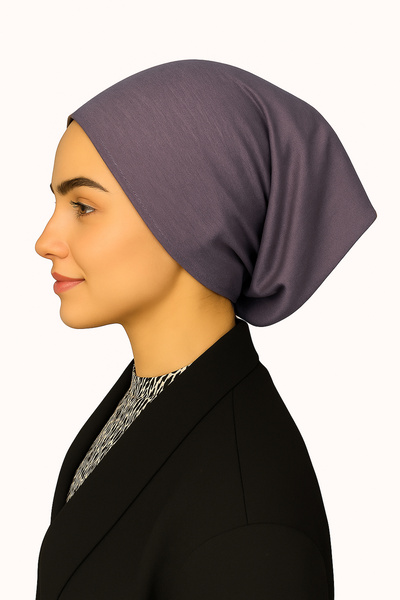 Stella Eşarp Boru Bone Combed Cotton Fabric Solid Color