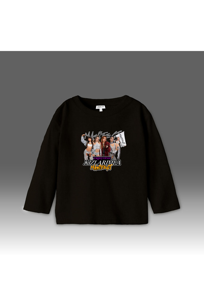 Vivy-t تي شيرت بأكمام طويلة للفتيات من مانيفست ميوزيك جروب (tr-2530 S) مصنوع ...