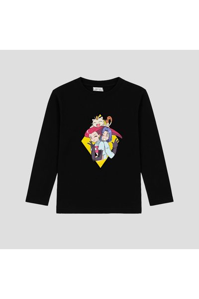 LEBELLAHEALTH Kpop Demon Slayers (Lbl180 S) Printed Long Sleeve T-Shirt (4-13...