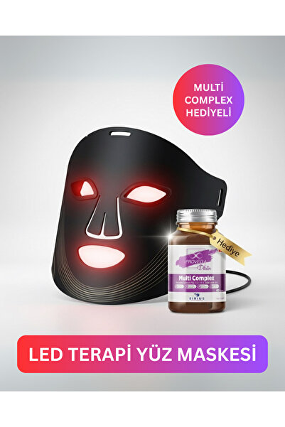 korbiens Led Terapi Yüz Maskesi Yanında Platin Multi Complex %100 Doğal Kolaj...