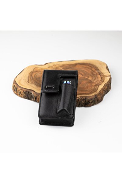 Grande 451 Suport pentru țigări din piele naturală (cu brichetă cadou)