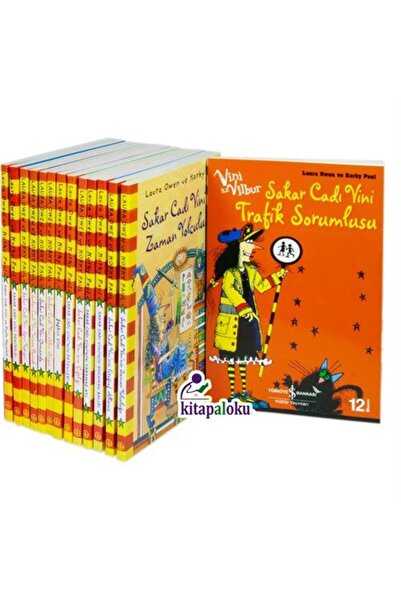 TÜRKİYE İŞ BANKASI KÜLTÜR YAYINLARI Sakar Cadı Vini’nin Maceraları (14 Kitap ...