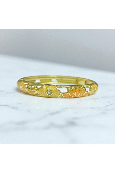 POKAK سوار مشبك لوتس لؤلؤي ملون