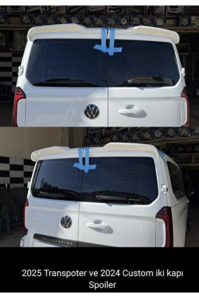 SPOYLERCENTER Yeni custom anatomik 2 kapı spoyler siyah