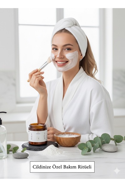 loweel Beyaz Kil Yüz Maskesi – Derin Temizleyici & Yağ Dengeleyici –Doğal Cil...