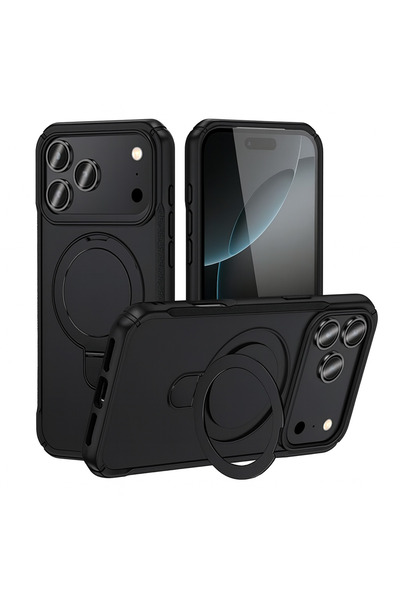 OEM Husa MagRing, Suport inel, MagSafe, iPhone 17 Pro Max, Protectie Antisoc ...