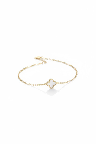 Çgk Çiğdem Gürel Kuyumculuk 14 Ayar Altın Yonca Bileklik