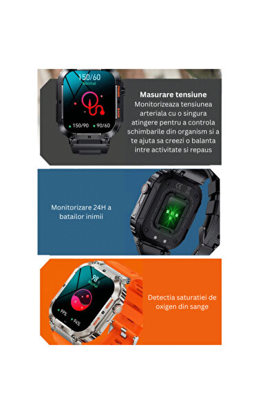 DFMiSHOP FreeQ Ceas Smartwatch DFMiSHOP FreeQⓇ K57 PRO