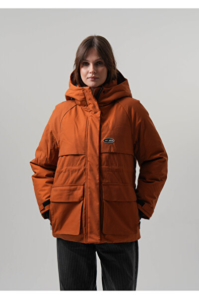 PIQUE Жіночий пальто з капюшоном Водовідштовхувальний Вітрозахисний Жіночий пальто