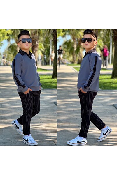 KOKOŞ BEBEK Stylish & Classy Children's Suit for Elders – Decorated Design - Age 5/14 - 31489