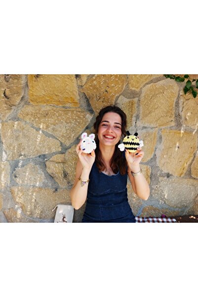 Tandor Amigurumi Kiti | Tavşan ve Arı Örgü Seti | Yeni Başlayanlar İçin | Anahtarlık Seçenekli