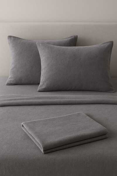 HANER BUTİK Single-Double-Battal Size Cotton Towel Elastic Sheet