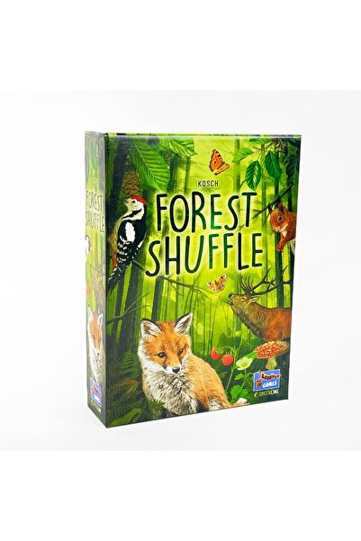 Miniso Forest Forest Shuffle Card Game - Clever Strategy Game, Fun Family Game for Kids and Adults , 2-5 Pl