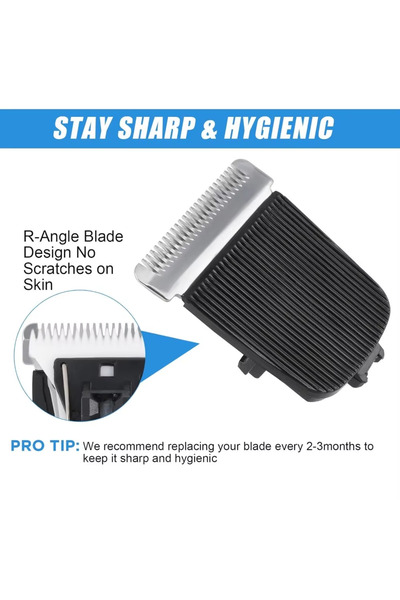 Choice 1 قطعة 1/2 قطعة شفرة بديلة متوافقة مع جزازة العشب الكهربائية Manscaped 4.0 3.0 2.0