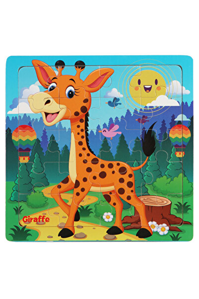 Choice لغز خشبي ثلاثي الأبعاد جديد مكون من 20 قطعة على شكل زرافة، لعبة حيوانا...