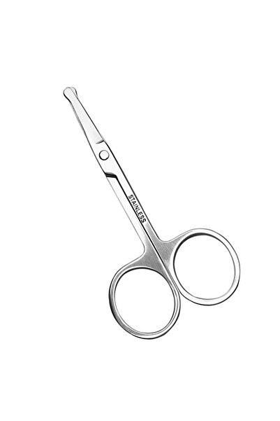 Choice Stainless Steel Round Safety Scissors Eyebrow Makeup Scissor Beauty Nose Hair Trimmer Scissors Ey...