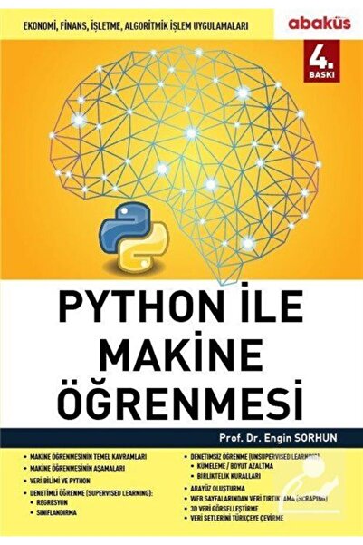 Abaküs Kitap Python ile Makine Öğrenmesi