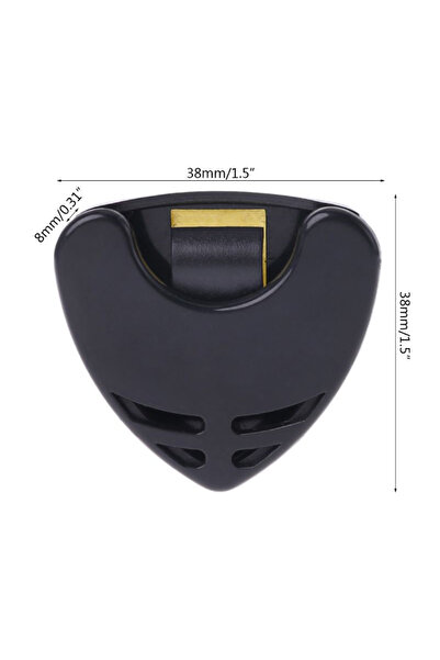 Choice 1 قطعة 1/5/10 قطع حامل ريشة الجيتار علبة بلاستيكية وسيط تخزين سريع مثل...