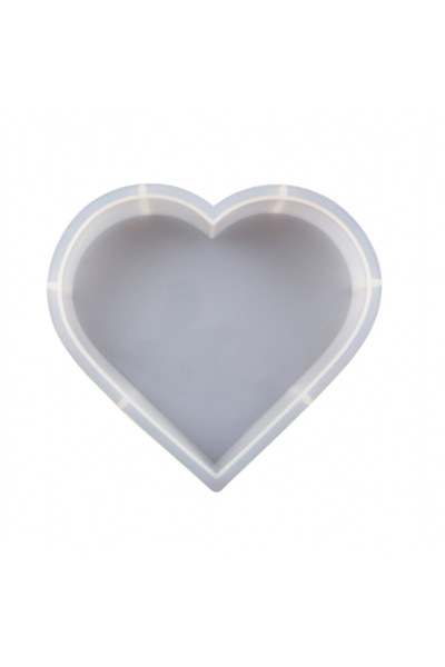 Choice 60-855 قالب سيليكون كبير الحجم على شكل قلب مربع دائري سداسي الشكل لحفظ...