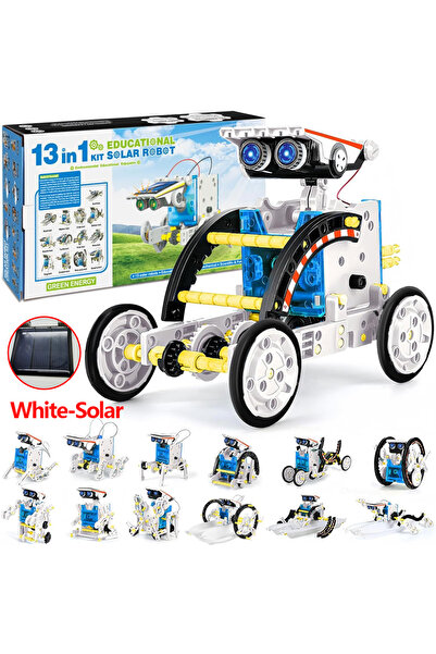 Choice أحدث مجموعة روبوتات شمسية من وايت سولار، 13 في 1، لعبة تعليمية STEM، ت...