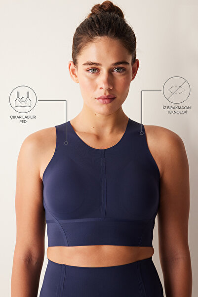 Penti Синій спортивний бюстгальтер з високою підтримкою