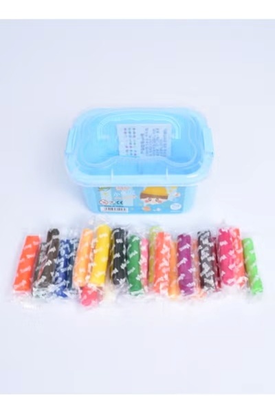 Fun Moment Play Dough Box with Modeling Tools 24 Colors