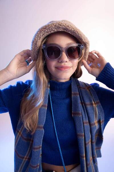 DeFacto Kadın Bucket Peluş Şapka