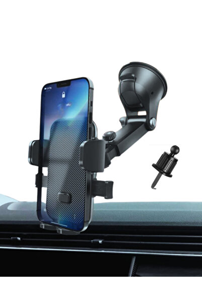 HM2A Phone Holder for Car, Long Arm, Heat-Resistant Strong Suction Cup