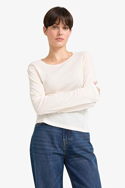 DeFacto Crew Neck Long Sleeve T-Shirt G2900Ax25Au